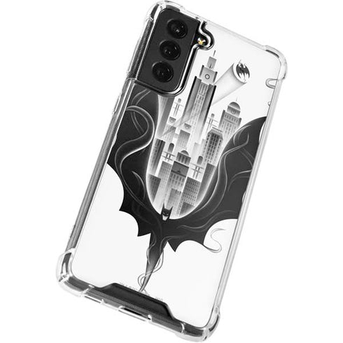 DC Comics Batman City Scape Cover Art Galaxy S21 FE Clear Case